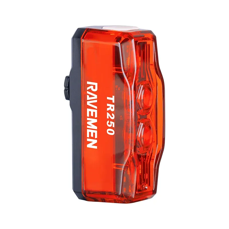 Ravemen TR250 Smart Alert USB 250 Lumen Rear Light - Black