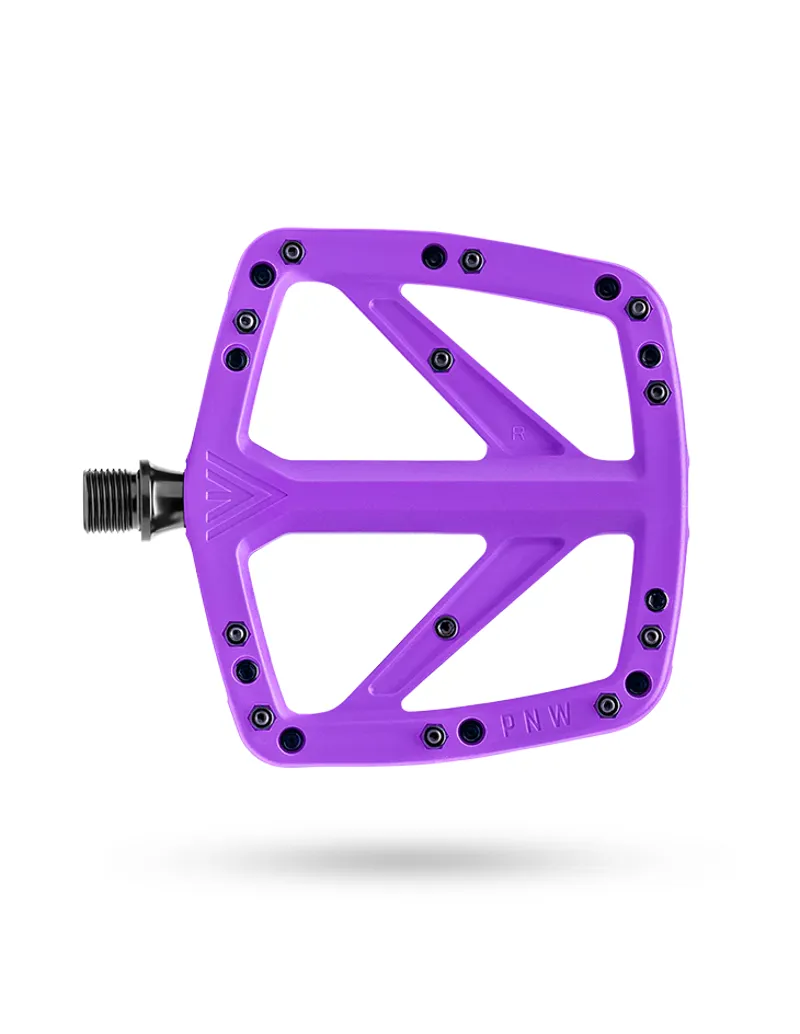 PNW Range Composite Flat MTB Pedal - Fruit Snacks Purple