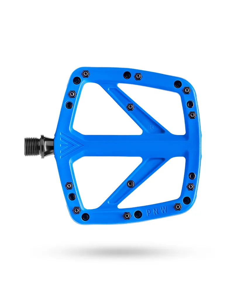 PNW Range Composite Flat MTB Pedal - Pacific Blue