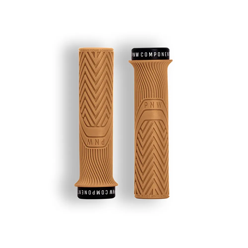 uPRISE Bikes Pnw PNW Loam MTB Grips - Peanut Butter | Price match, 365 day return s, 18-Month Warranty, Finance Available & Free UK Delivery