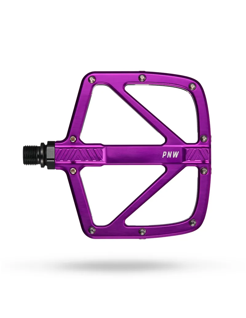 PNW Loam Gen 2 Flat MTB Pedals - Fruit Snacks Purple