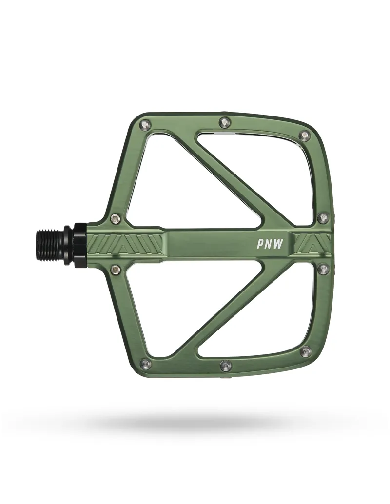 PNW Loam Gen 2 Flat MTB Pedals - Moss Green