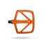 PNW Loam Gen 2 Flat MTB Pedals - Blood Orange