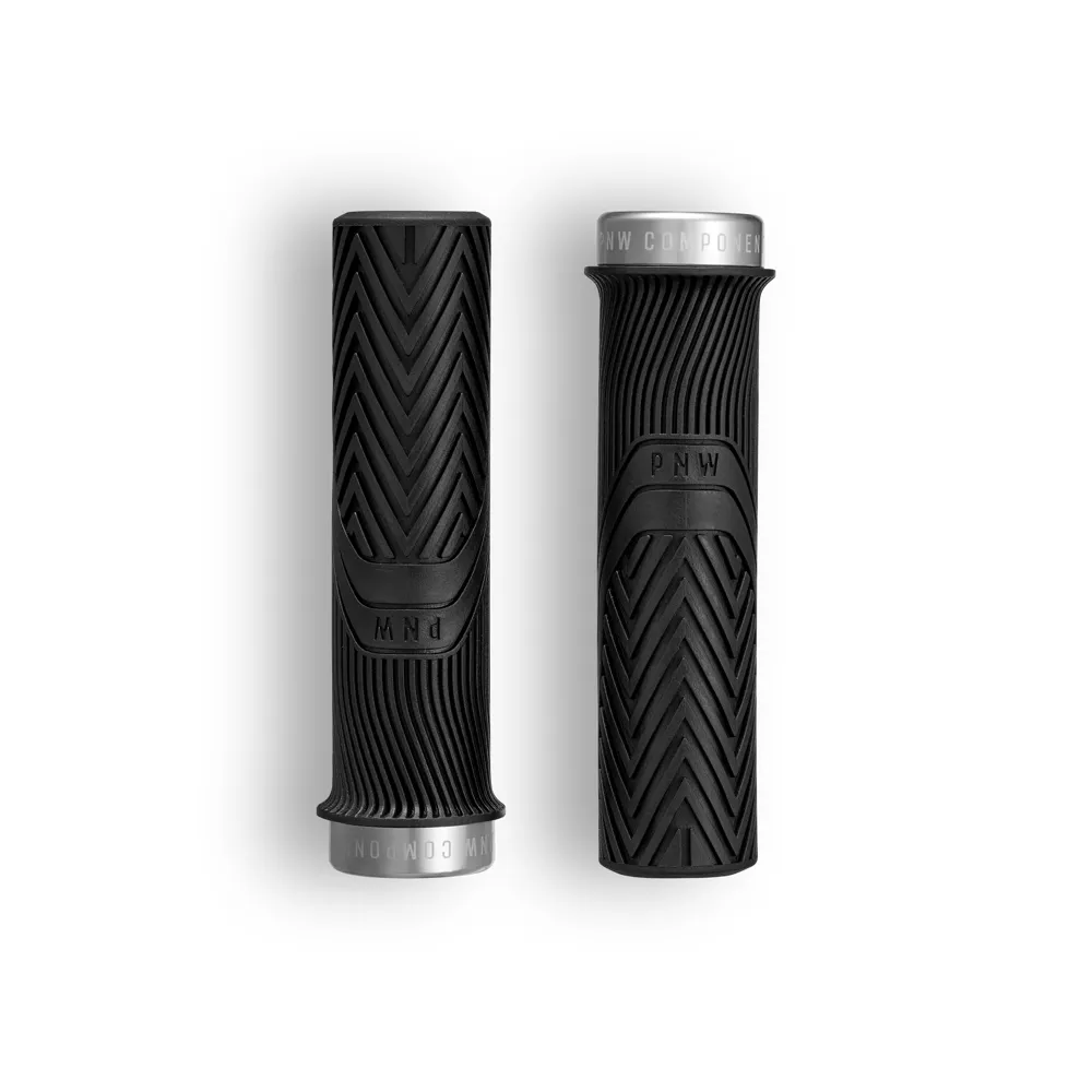 uPRISE Bikes Pnw PNW Loam XL Recycled Edition MTB Grips - Black | Price match, 365 day return s, 18-Month Warranty, Finance Available & Free UK Delivery
