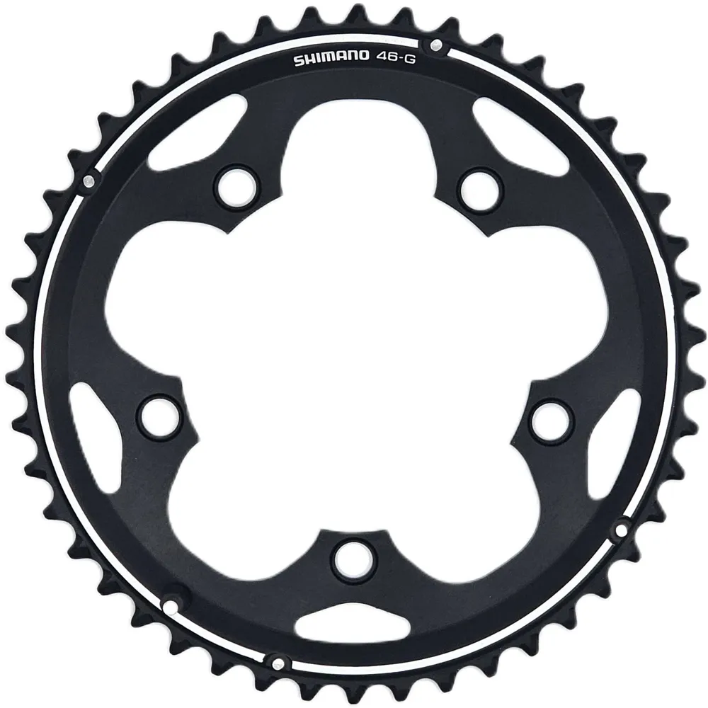 uPRISE Bikes Shimano FC-CX50 10 Speed Outer Chainring - 46T-G | Price match, 365 day return s, 18-Month Warranty, Finance Available & Free UK Delivery