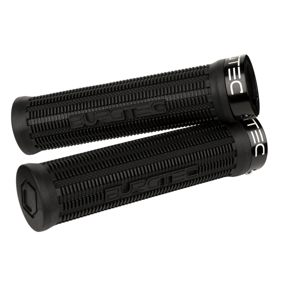 uPRISE Bikes Burgtec The Bartender Pro Super Soft Greg Minnaar Signature MTB Grips - Burgtec Black | Price match, 365 day return s, 18-Month Warranty, Finance Available & Free UK Delivery