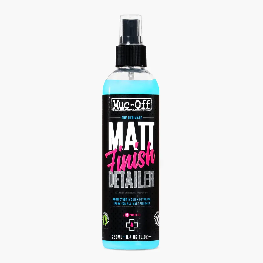 uPRISE Bikes Muc-Off Matt Finish Detailer - 250ml | Price match, 365 day returns, 18-Month Warranty, Finance Available & Free UK Delivery
