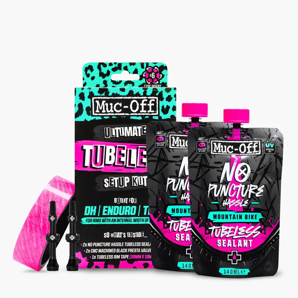 uPRISE Bikes Muc-Off Ultimate Tubeless Setup Kit - XC/Trail | Price match, 365 day returns, 18-Month Warranty, Finance Available & Free UK Delivery