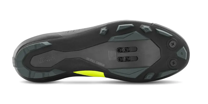 Fizik Infinito X1 MTB Shoes - Grey/Yellow Fluo-2