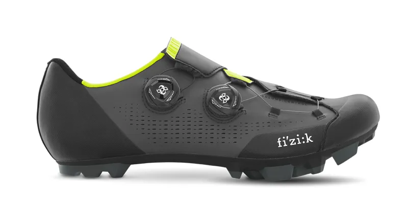Fizik Infinito X1 MTB Shoes - Grey/Yellow Fluo