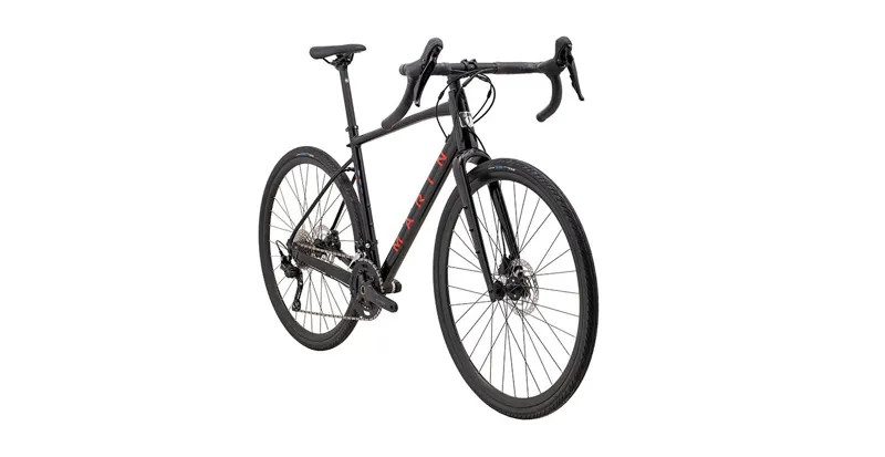 Marin Gestalt 2 2025 Endurance Road Bike - Black/Red-1