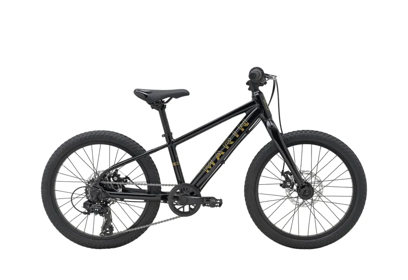 Marin Bayview Trail 20w 2026 Kids Bike - Black/Gold