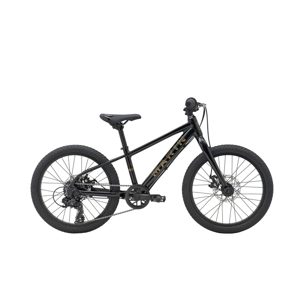uPRISE Bikes Marin Bayview Trail 20w 2026 Kids Bike - Black/Gold | Price match, 365 day returns, 18-Month Warranty, Finance Available & Free UK Delivery