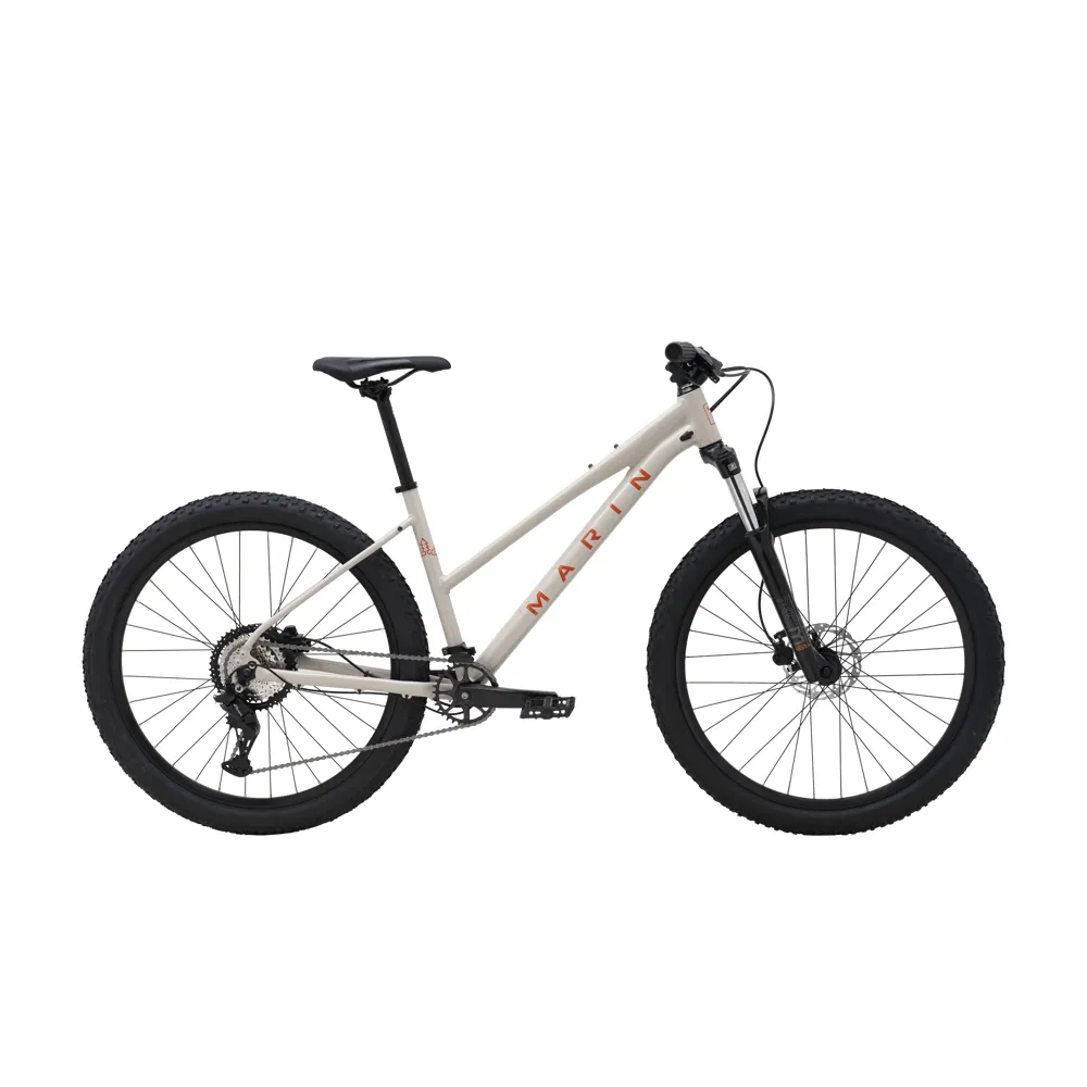 uPRISE Bikes Marin Bolinas Ridge 2 ST 27.5 inch 2026 Hardtail MTB - Light Grey/Red | Price match, 365 day return s, 18-Month Warranty, Finance Available & Free UK Delivery