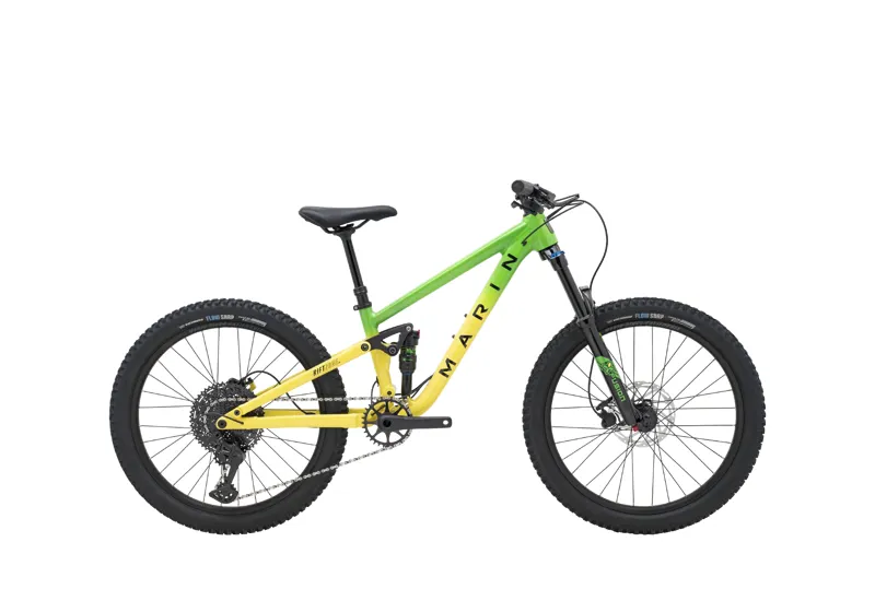 Marin Rift Zone Jr 26w 2026 Kids Mountain Bike - Green/Yellow Fade