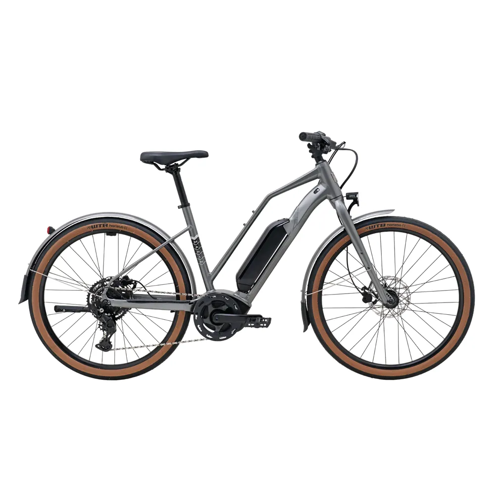uPRISE Bikes Marin Sausalito E1 Step-Through 2026 Electric Hybrid Bike - Grey | Price match, 365 day return s, 18-Month Warranty, Finance Available & Free UK Delivery