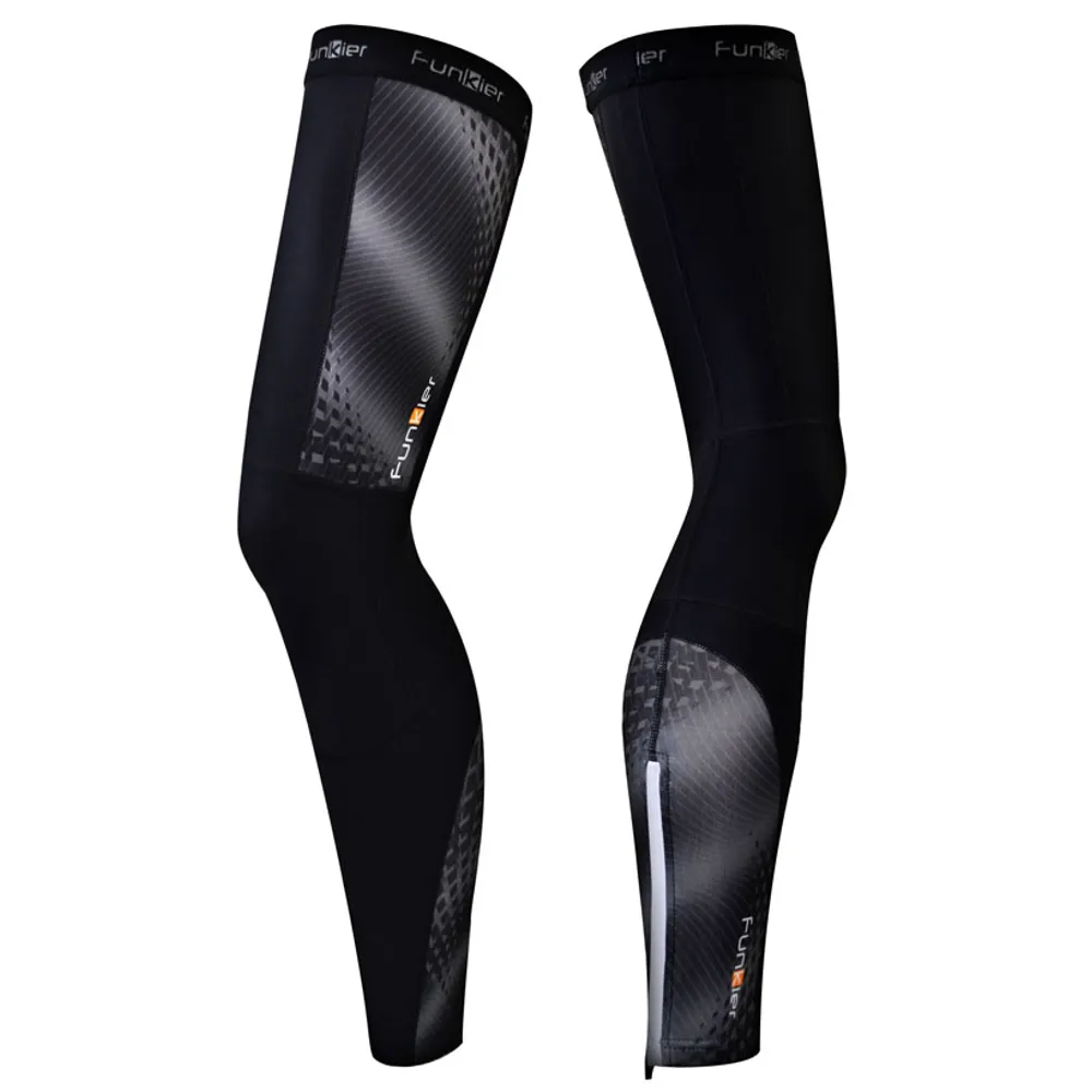 uPRISE Bikes Funkier Sada LSP-03Bk Summer Leg Warmers - Black | Price match, 365 day return s, 18-Month Warranty, Finance Available & Free UK Delivery