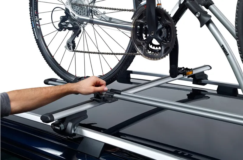 Thule Freeride Locking Upright Cycle Carrier - Black/Silver-4