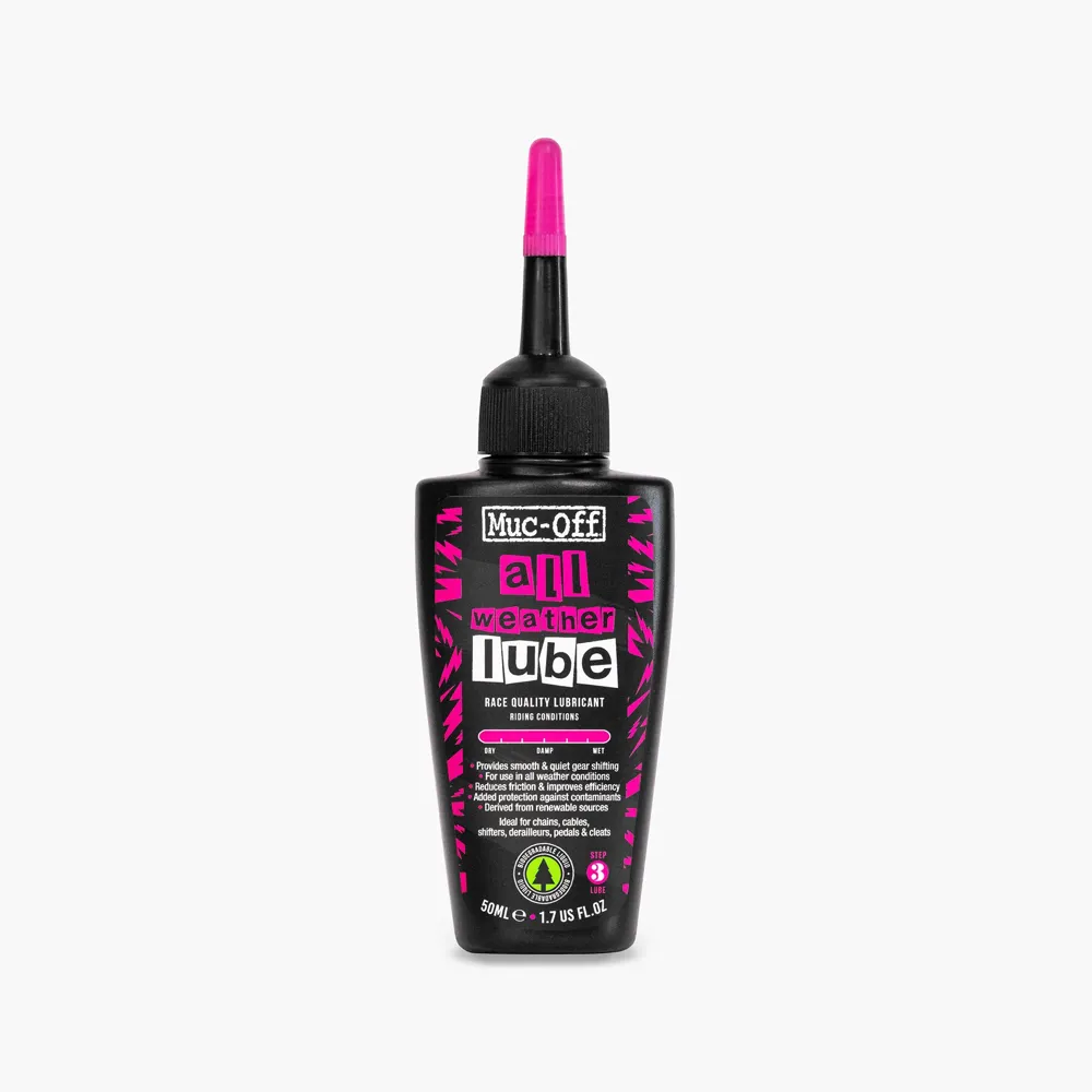 uPRISE Bikes Muc-Off All Weather Lube 50ml | Price match, 365 day return s, 18-Month Warranty, Finance Available & Free UK Delivery