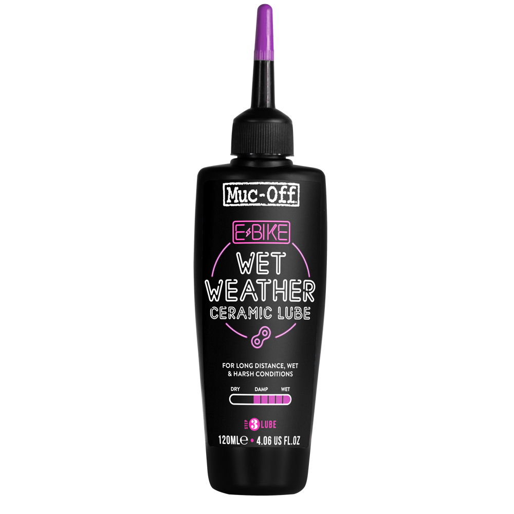 uPRISE Bikes Muc-Off eBike Wet Lube - 120ml | Price match, 365 day returns, 18-Month Warranty, Finance Available & Free UK Delivery