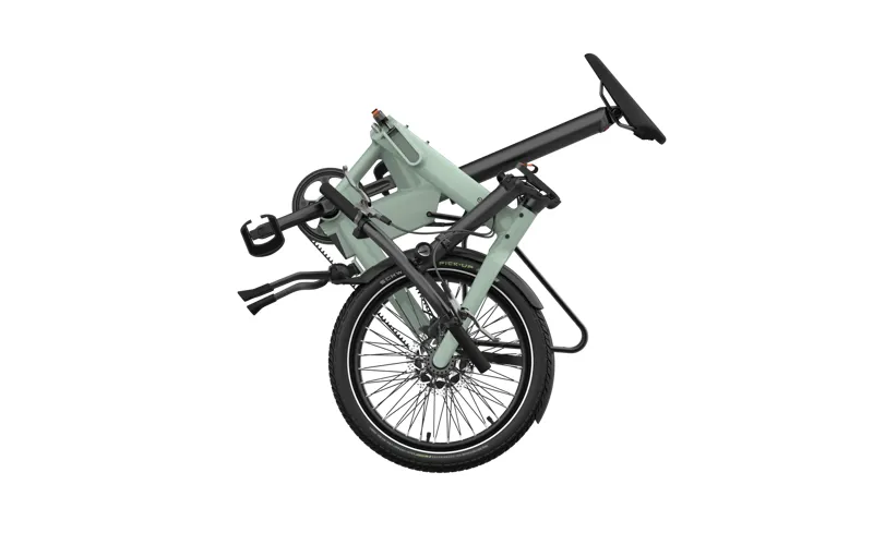 Eovolt Afternoon Pro 20w 2025 Folding E-Bike - Smoked Green-3