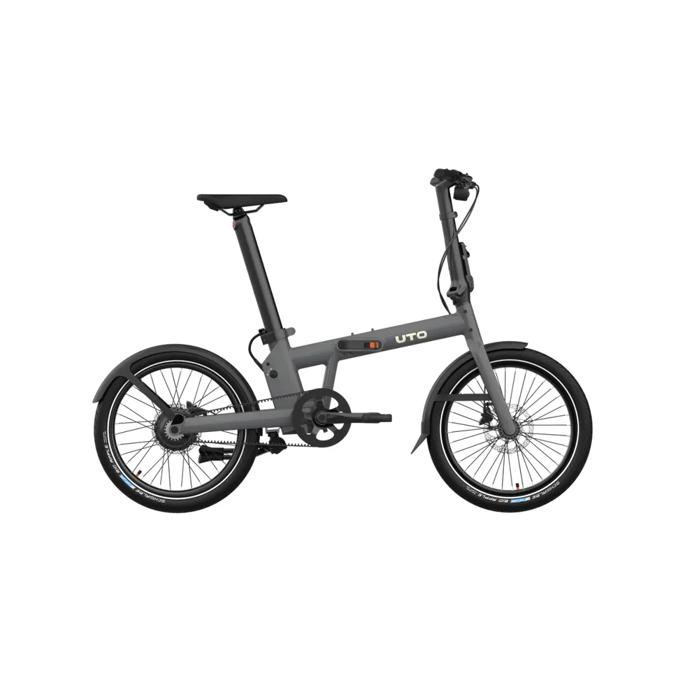 uPRISE Bikes Uto UTO Afternoon Pro 20 2026 Electric Folding Bike - Anthracite Grey | Price match, 365 day return s, 18-Month Warranty, Finance Available & Free UK Delivery