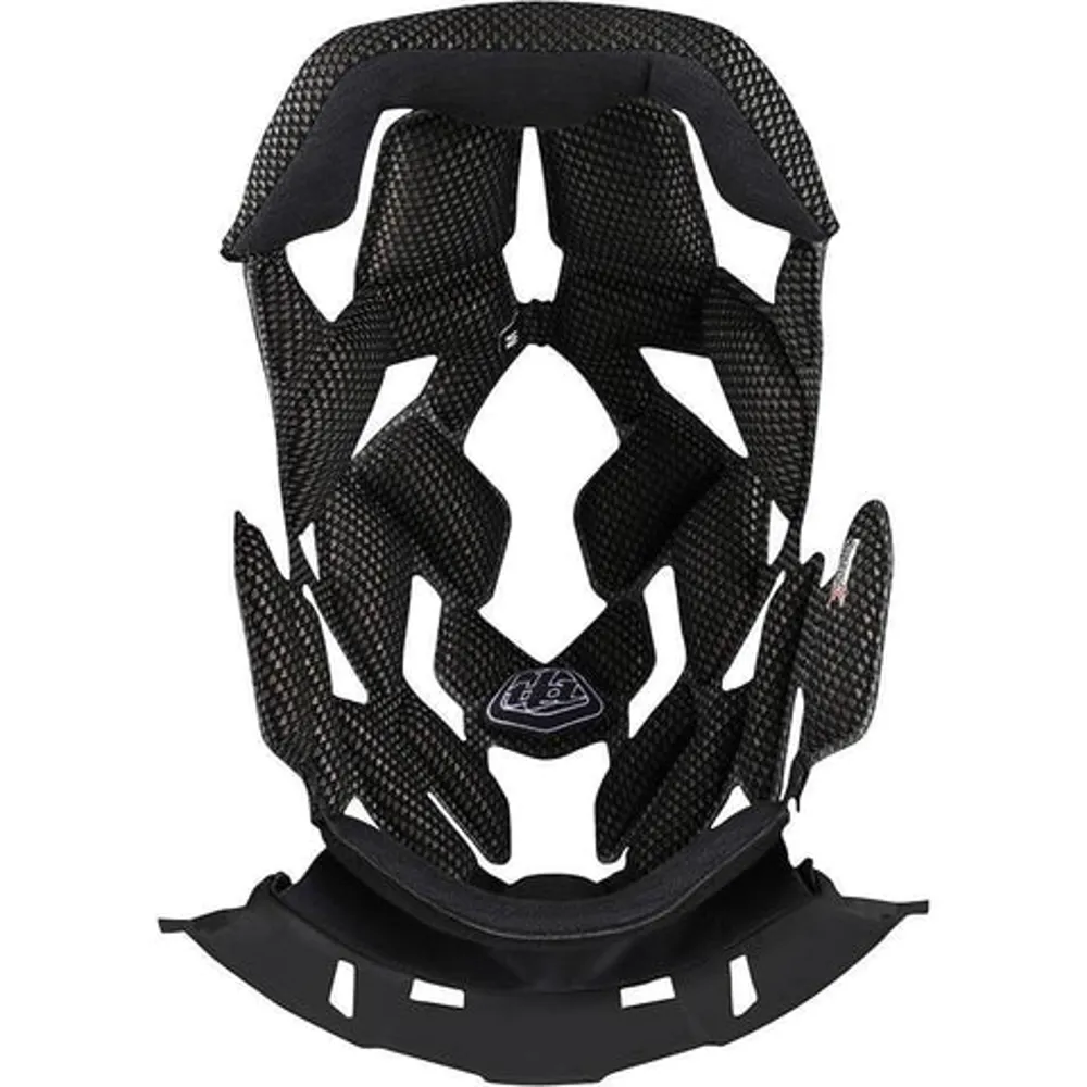 uPRISE Bikes Troy Lee Designs D4 Helmet Headliner - Black | Price match, 365 day return s, 18-Month Warranty, Finance Available & Free UK Delivery