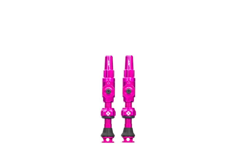 Muc-Off Big Bore Lite Tubeless Valves Medium 35mm - Pink
