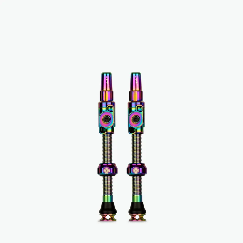 Muc-Off Big Bore Lite Lite Tubeless Valves - Large 45mm - Iridescent