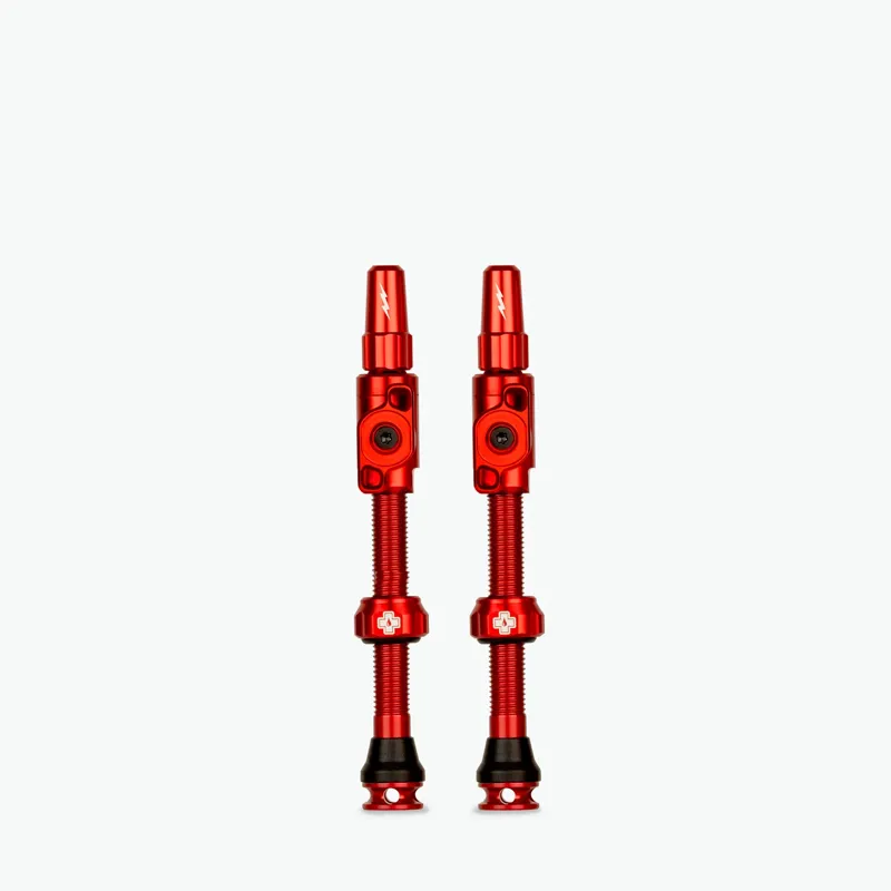 Muc-Off Big Bore Lite Lite Tubeless Valves - Large 45mm - Red