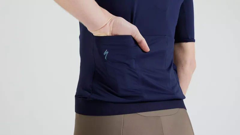 Specialized Prime Women's Short Sleeve Jersey - Dark Navy Solid-3