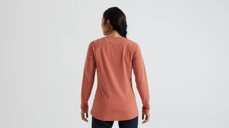Specialized Trail Women's Long Sleeve Jersey - Terra Cotta-2