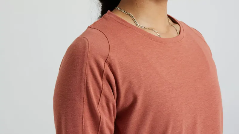 Specialized Trail Women's Long Sleeve Jersey - Terra Cotta-3