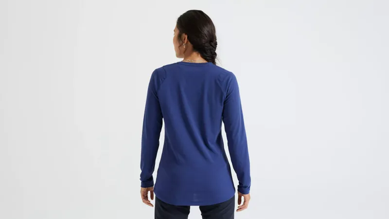Specialized Trail Women's Long Sleeve Jersey - Deep Marine-2