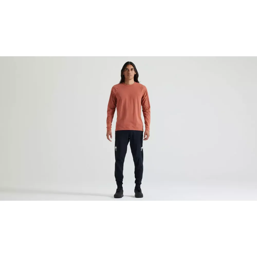 uPRISE Bikes Specialized Trail Men's Long Sleeve Jersey - Terra Cotta | Price match, 365 day return s, 18-Month Warranty, Finance Available & Free UK Delivery