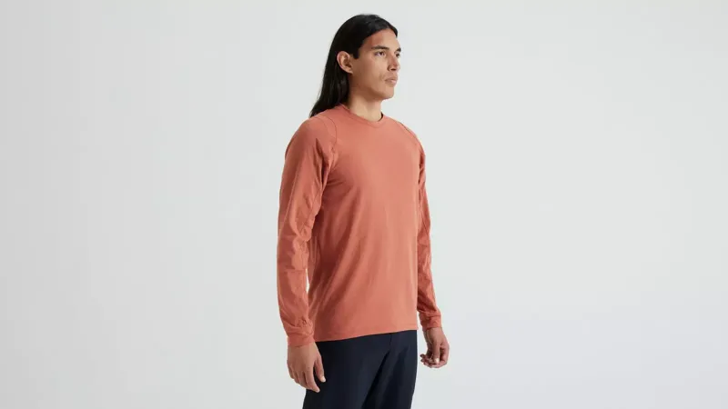 Specialized Trail Men's Long Sleeve Jersey - Terra Cotta-1