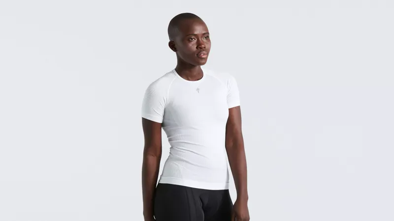 Specialized Seamless Light Women's Short Sleeve Base Layer - White-1