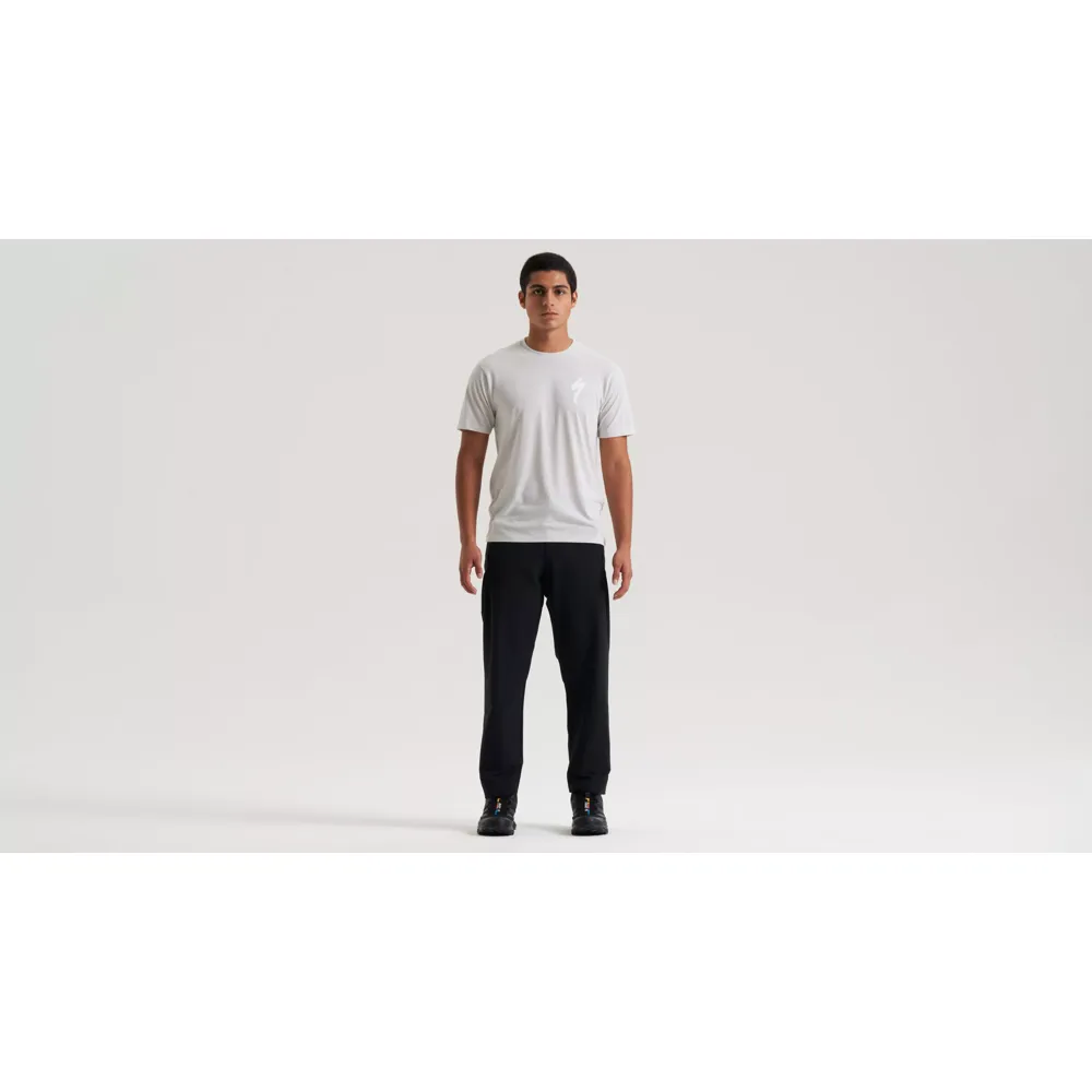 uPRISE Bikes Specialized S-Logo Men's Short Sleeve T- Shirt - Dove Grey | Price match, 365 day return s, 18-Month Warranty, Finance Available & Free UK Delivery