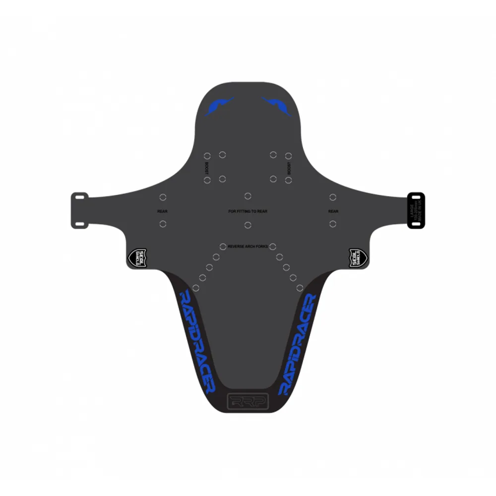 uPRISE Bikes RRP Enduroguard Front Mudguard - Large - Blue | Price match, 365 day return s, 18-Month Warranty, Finance Available & Free UK Delivery