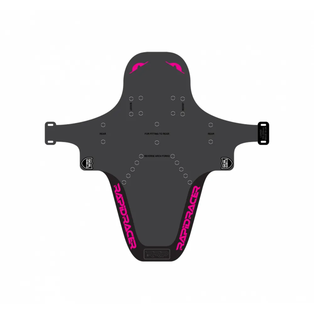 uPRISE Bikes RRP Enduroguard Front Mudguard - Large - Magenta | Price match, 365 day return s, 18-Month Warranty, Finance Available & Free UK Delivery