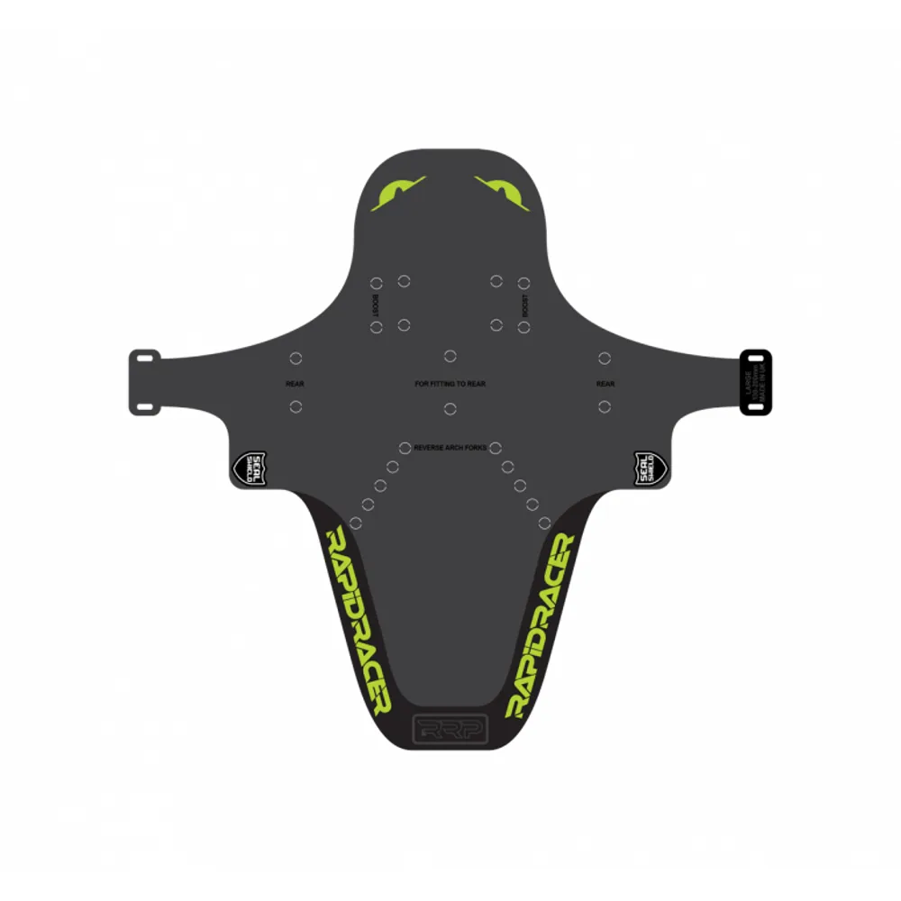uPRISE Bikes RRP Enduroguard Front Mudguard - Large - Neon Green | Price match, 365 day return s, 18-Month Warranty, Finance Available & Free UK Delivery