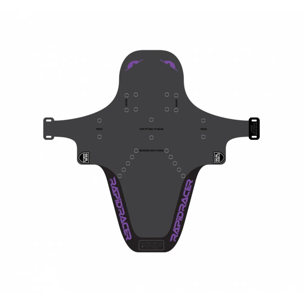 uPRISE Bikes RRP Enduroguard Front Mudguard - Large - Purple | Price match, 365 day return s, 18-Month Warranty, Finance Available & Free UK Delivery
