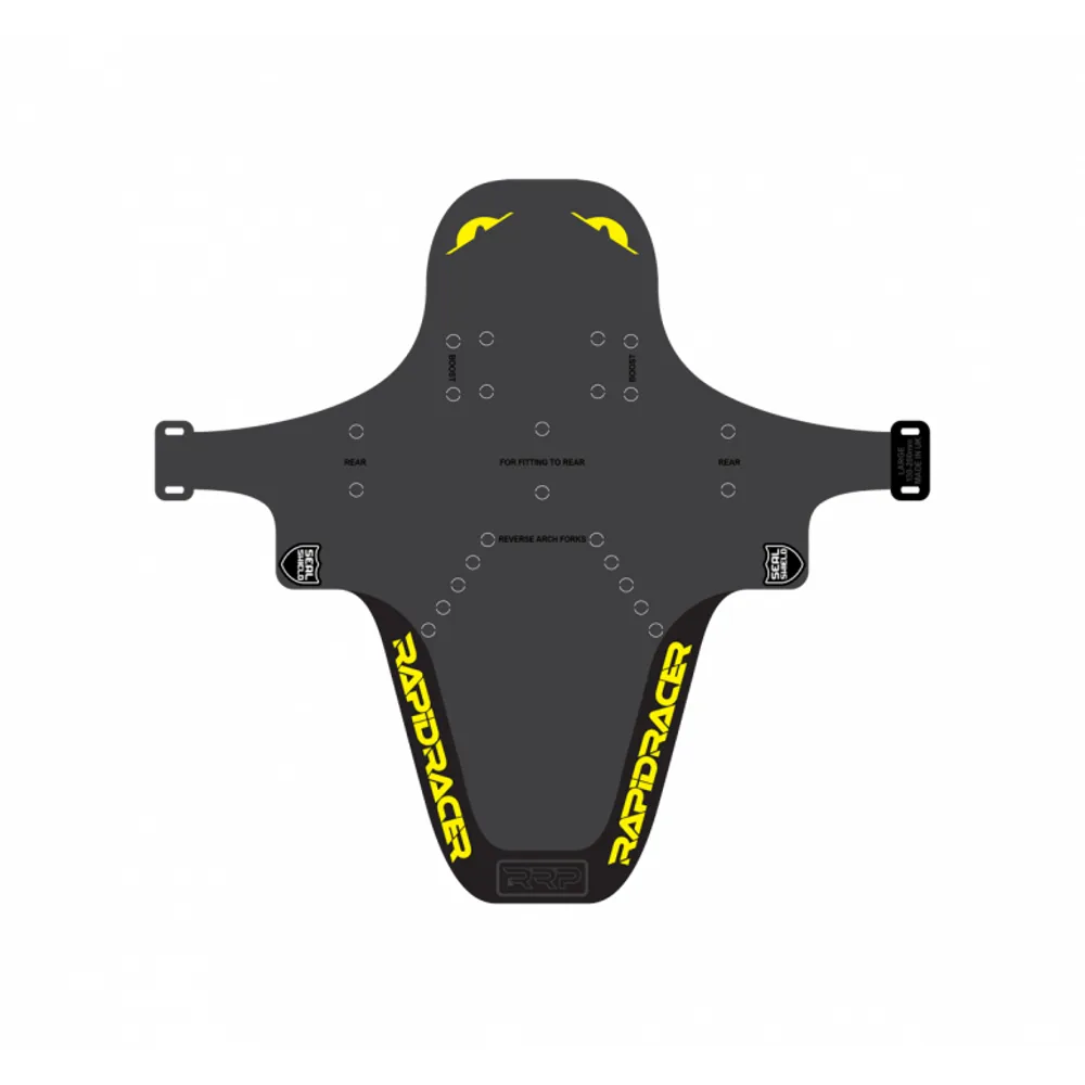 uPRISE Bikes RRP Enduroguard Front Mudguard - Large - Yellow | Price match, 365 day return s, 18-Month Warranty, Finance Available & Free UK Delivery
