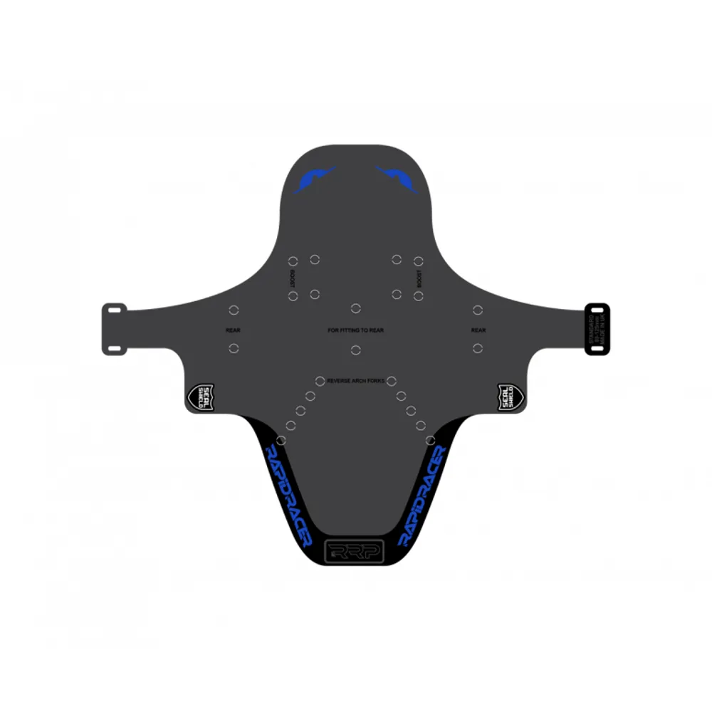 uPRISE Bikes RRP Enduroguard Front Mudguard - Standard - Blue | Price match, 365 day return s, 18-Month Warranty, Finance Available & Free UK Delivery