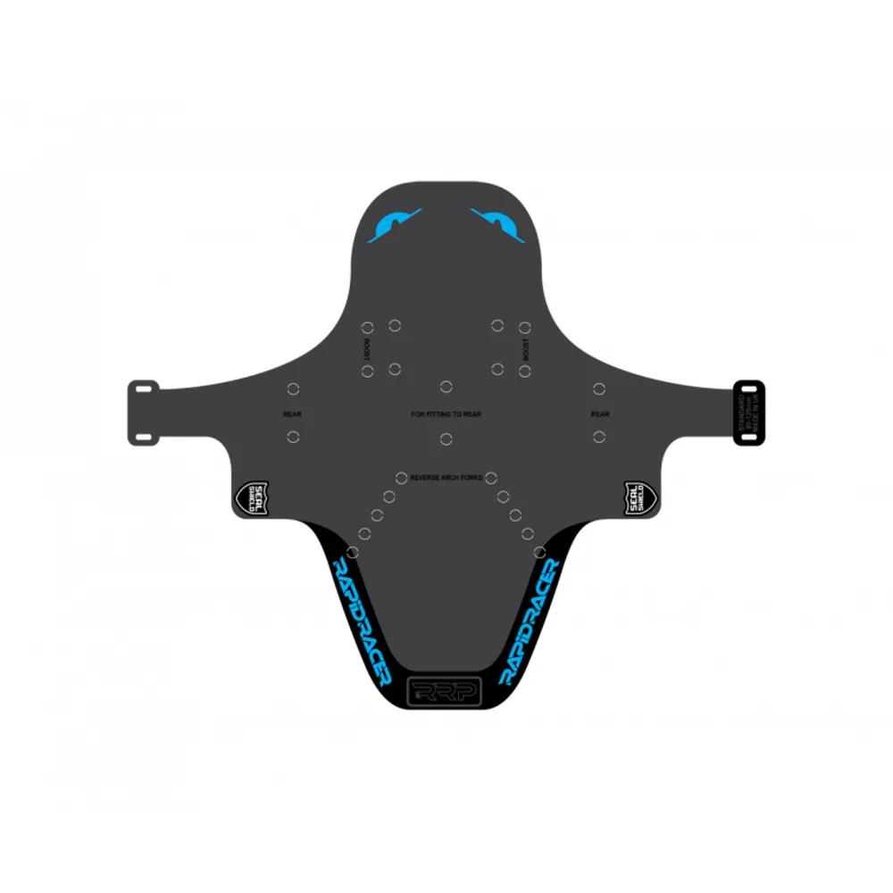 uPRISE Bikes RRP Enduroguard Front Mudguard - Standard - Cyan | Price match, 365 day return s, 18-Month Warranty, Finance Available & Free UK Delivery