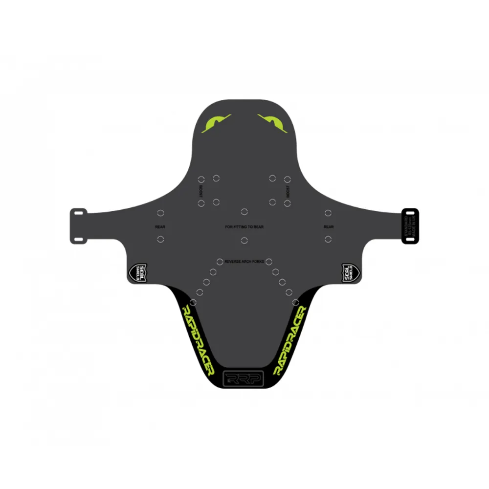 uPRISE Bikes RRP Enduroguard Front Mudguard - Standard - Neon Green | Price match, 365 day return s, 18-Month Warranty, Finance Available & Free UK Delivery