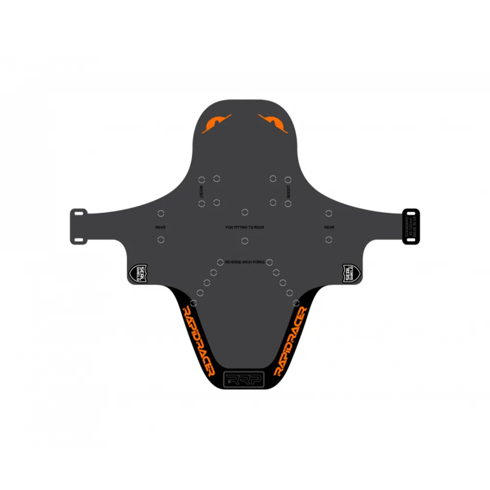 uPRISE Bikes RRP Enduroguard Front Mudguard - Standard - Orange | Price match, 365 day return s, 18-Month Warranty, Finance Available & Free UK Delivery