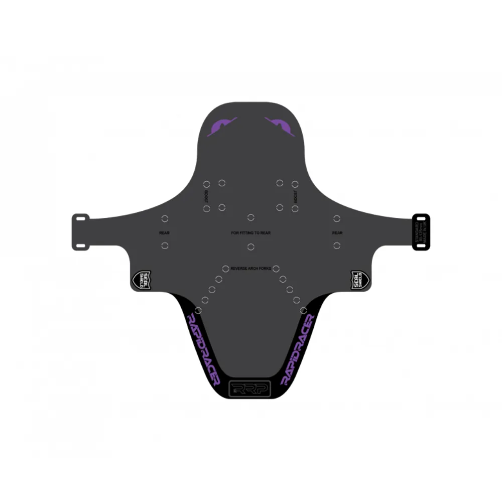 uPRISE Bikes RRP Enduroguard Front Mudguard - Standard - Purple | Price match, 365 day return s, 18-Month Warranty, Finance Available & Free UK Delivery