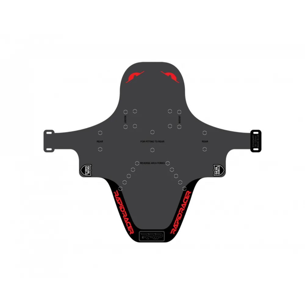 uPRISE Bikes RRP Enduroguard Front Mudguard - Standard - Red | Price match, 365 day return s, 18-Month Warranty, Finance Available & Free UK Delivery