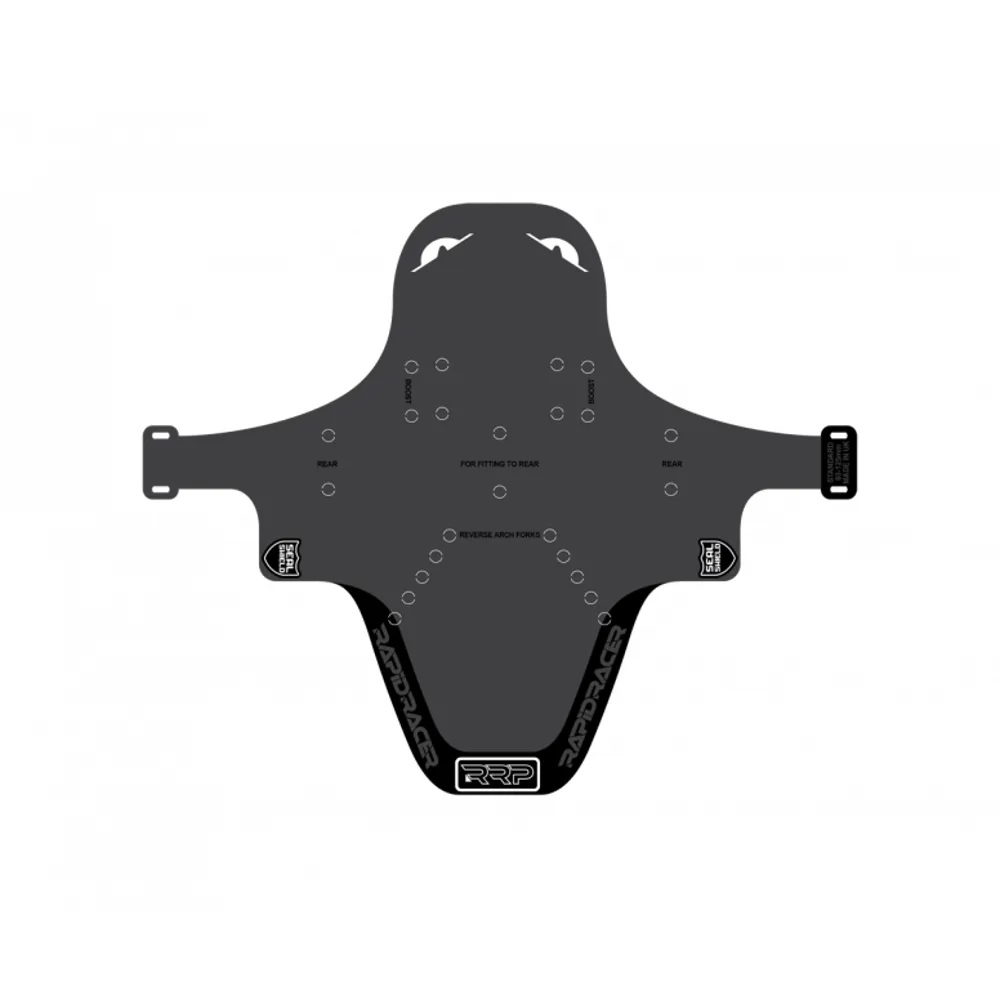 uPRISE Bikes RRP Enduroguard Front Mudguard - Standard - Black | Price match, 365 day return s, 18-Month Warranty, Finance Available & Free UK Delivery